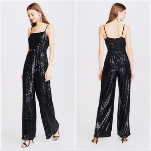 Gianni Bini sequin Black jumpsuit